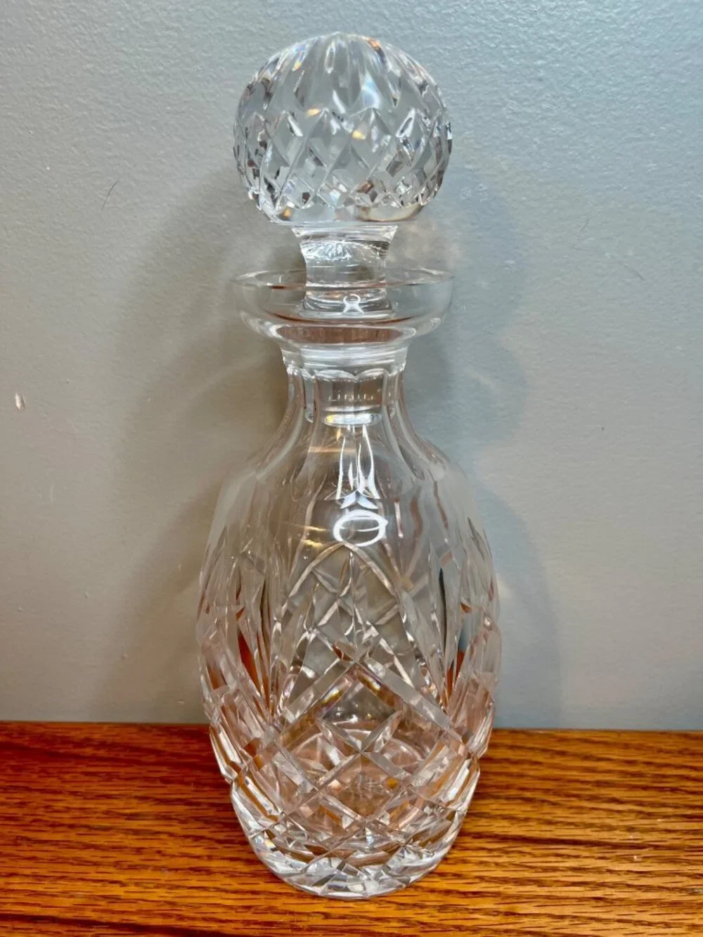 Vintage Waterford Crystal Ashbourne Cut Spirit Decanter and Stopper